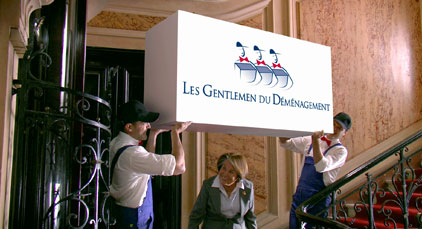 gentlemen demenagement pub tv