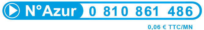 N° Azur 0 810 861 486