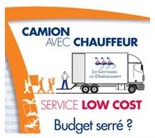 infographie illustrant l'offre camion chauffeur