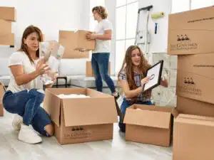 famille déménagement